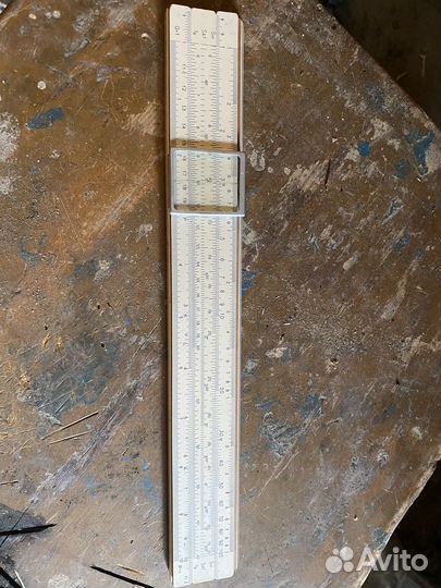 Логарифмическая линейка СССР