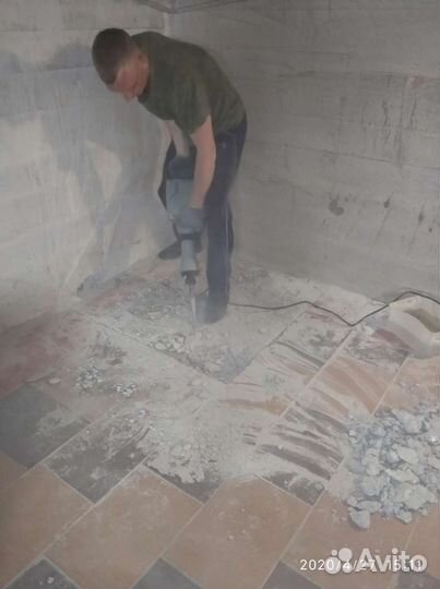 Демонтажные работы и вывоз мусора