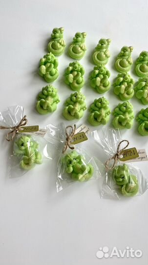 Дракончики (дракон, мыло ручной работы)