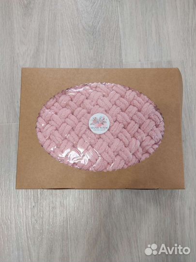 Плед детский вязаный ручная работа