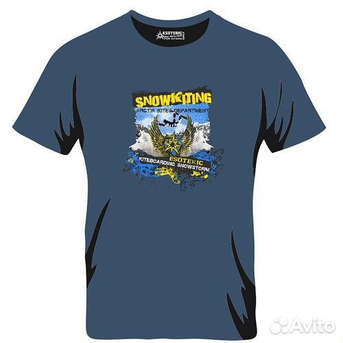 Футболка для Кайтсерферов Esoteric SnowStorm L.Blu
