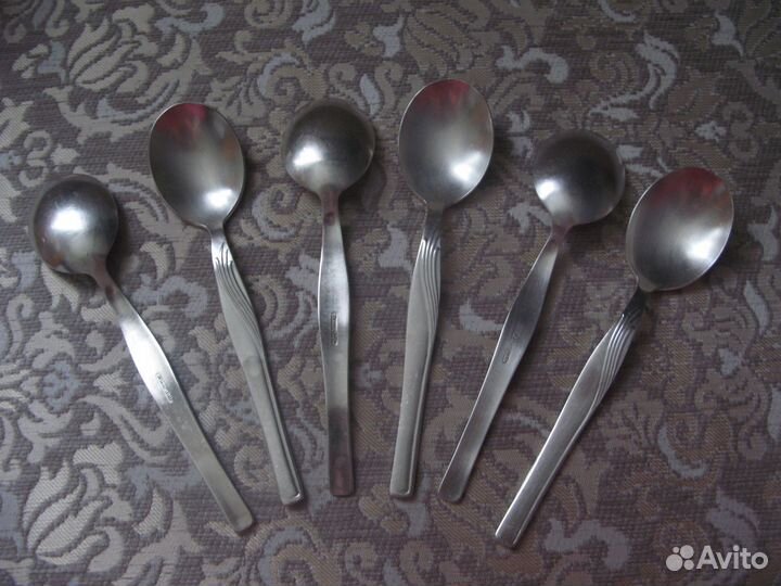 Набор столовый СССР, Павлово, мельхиор