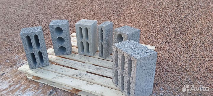 Керамзитобетонный блок