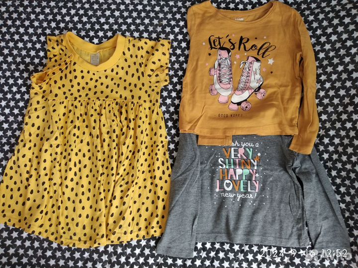 Вещи пакетом на девочку р. 92