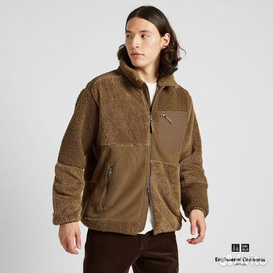 Флис кофта шерпа Uniqlo x EG оригинал