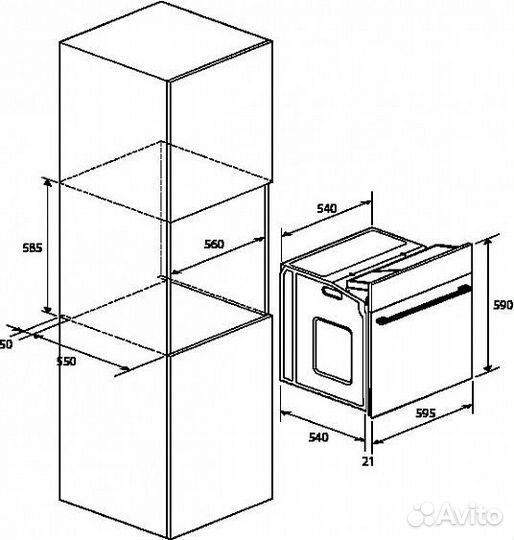 Духовой шкаф beltratto fsp 6570b