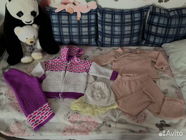 Детские вещи для девочки пакетом