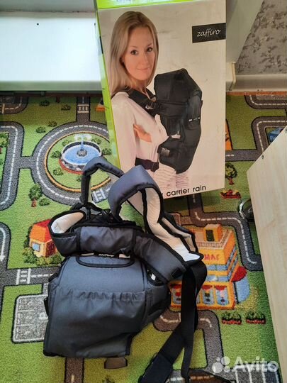 Сумка кенгуру ребенка zaffiro