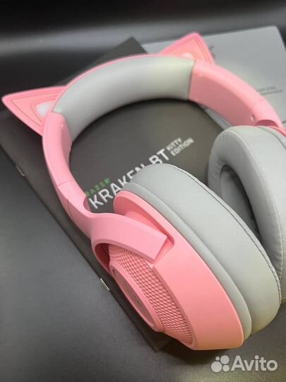 Наушники Razer Kraken BT Kitty, Quartz Розовые
