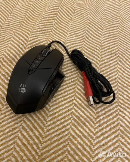 Игровая клавиатура A4 Tech и мышка Bloody v7