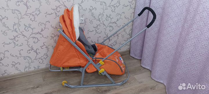 Санки коляска ника