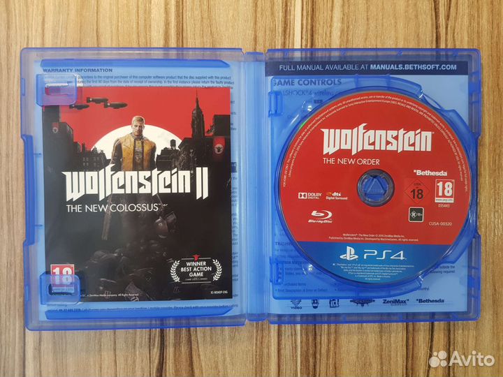 PS4 Wolfenstein: The Two Pack Субт. на Рус. яз