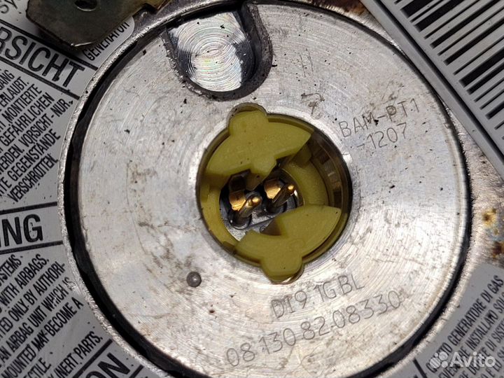 Подушка безопасности в рулевое колесо Ford Focus 2