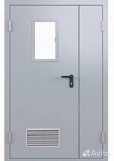 Двери противопожарные входные