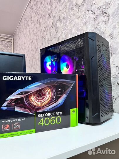 Игровой компьютер Rtx4060 новый