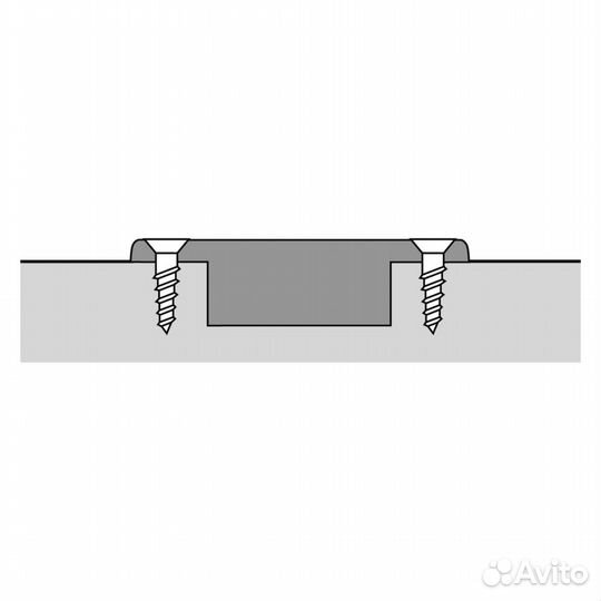 Петля Intermat 9966 угол 90, для фальшпанели, без