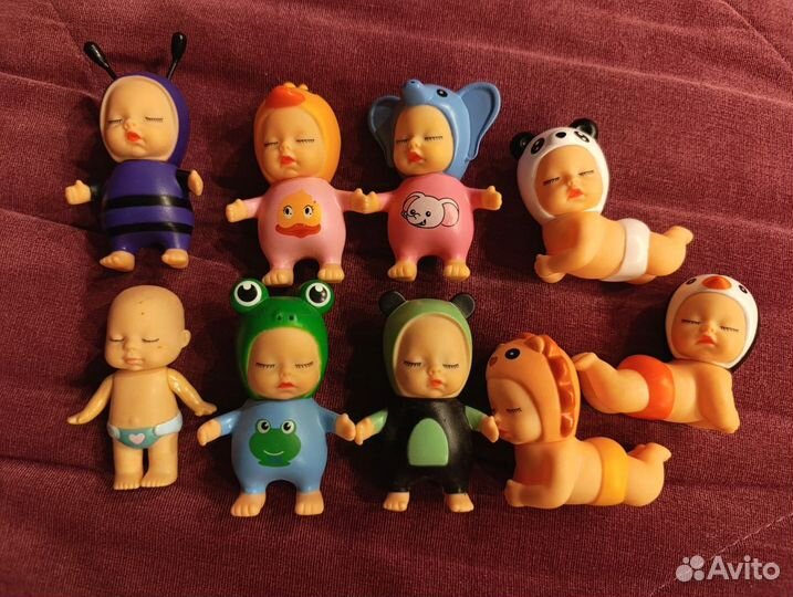 Игрушки куколки Карапузики в костюме животного