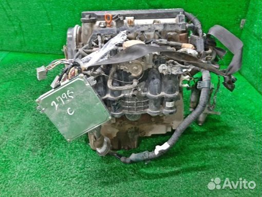 Двигатель в сборе двс honda civic EU1 D15B