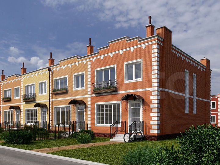 4-к. квартира, 97,6 м², 1/2 эт.