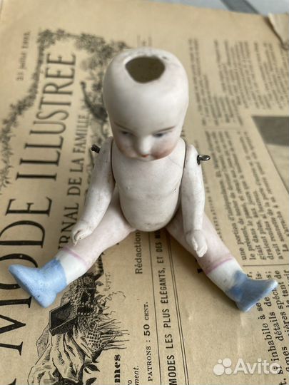 Кукла фарфоровая, реплика, винтаж