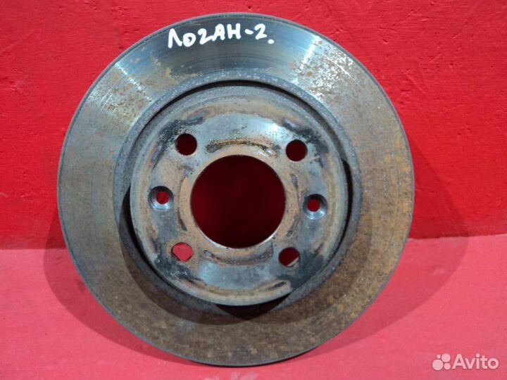 Диск тормозной передний Рено Логан 2 2015