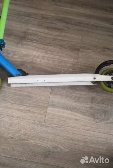 Самокат Y-scoo RT 125 mini city Montreal kiwi-blue