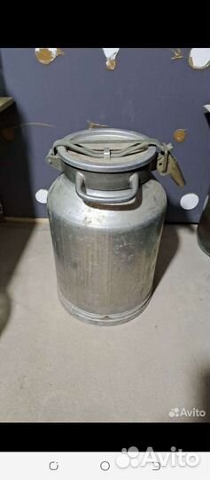 Фляга алюминиевая бу 40л