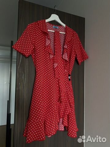 Платье в горошек