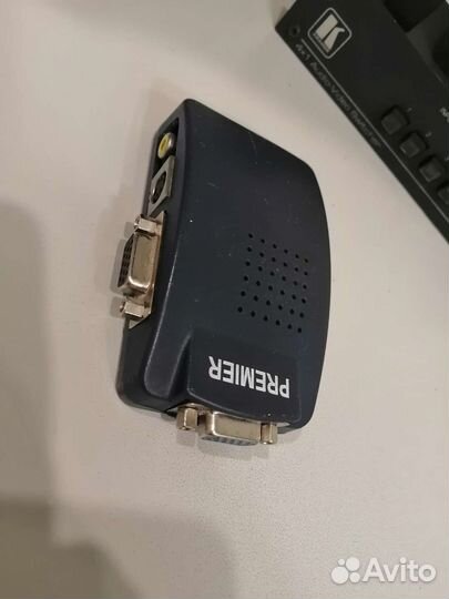 Переходник VGA в композит RCA S-Video