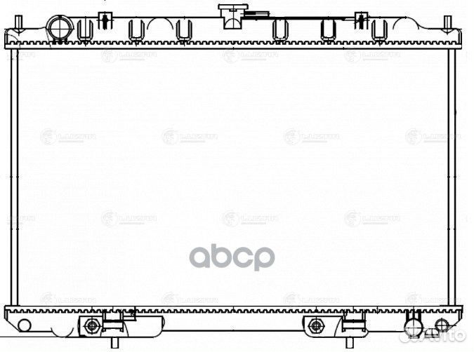 Радиатор nissan maxima 2.0/3.0 99- шт LRc 1428