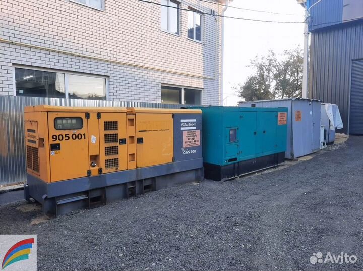 Дизельный генератор от 16 до 100кВт в аренду