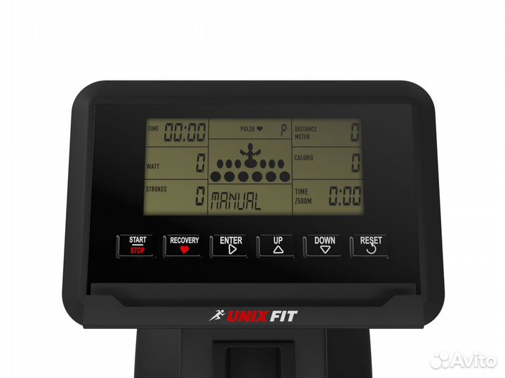 Гребной тренажер unix Fit Techno Rower 410