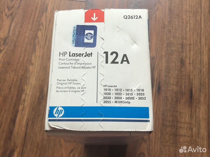 Картридж HP laser jet оригинал 12А