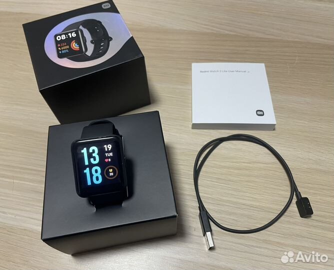 Смарт-часы Xiaomi Redmi Watch 2 Lite Black
