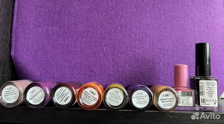 Лаки для ногтей Masura и Jeanmishel цена за все