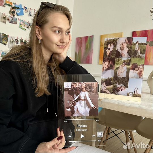 Витраж с фото / Подарок