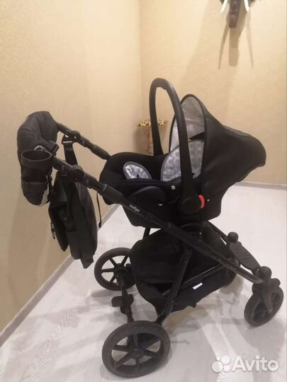 Коляска 3 в 1 индиго