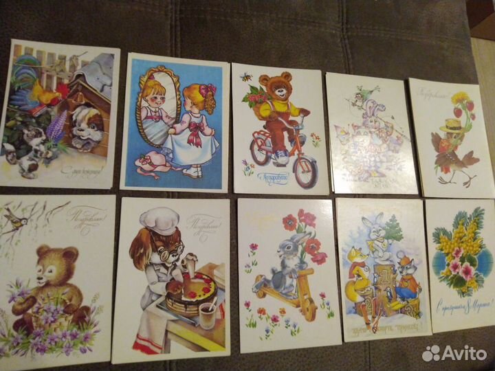 Открытки советского производства