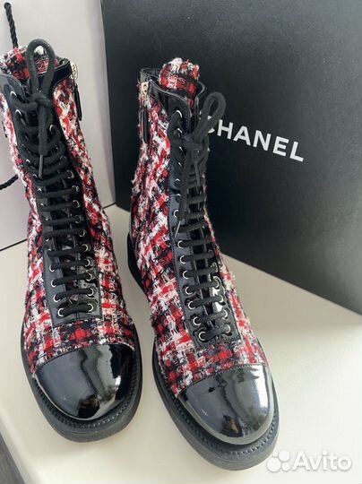 Chanel Ботинки 37р. оригинал