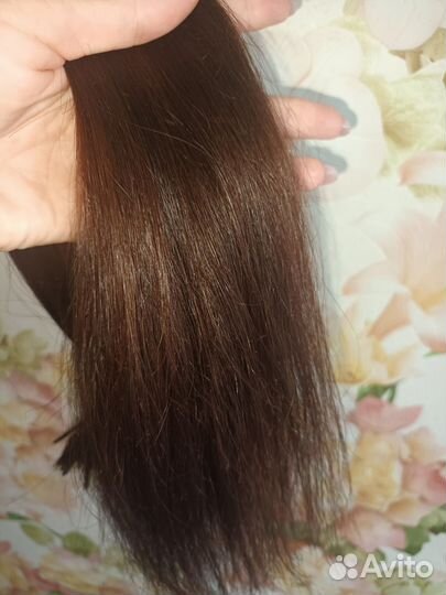 Волосы для наращивания б/у 50см 100гр