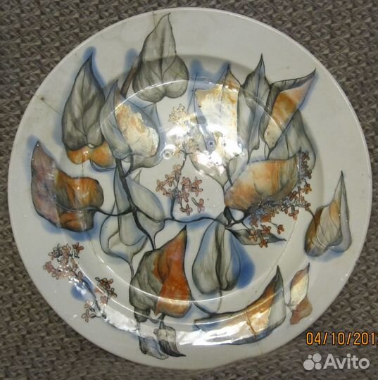 Керамика тарелка Авторская работа