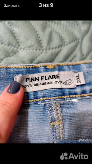 Юбка джинсовая fin flair
