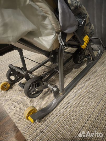 Коляска санки