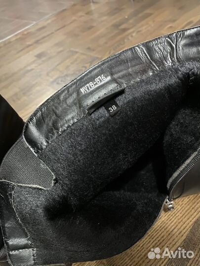 Полусапоги натуральная кожа