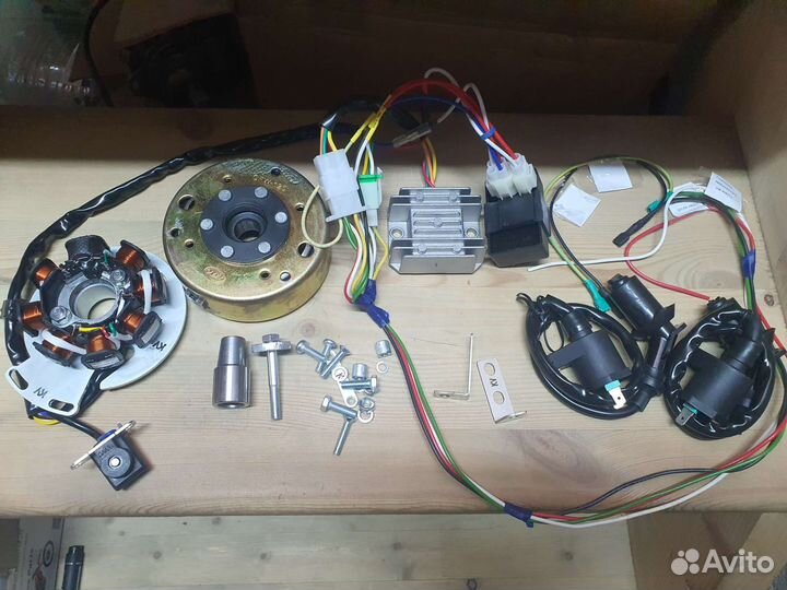 Cdi зажигание Иж Юпитер 6в на 12 без акб