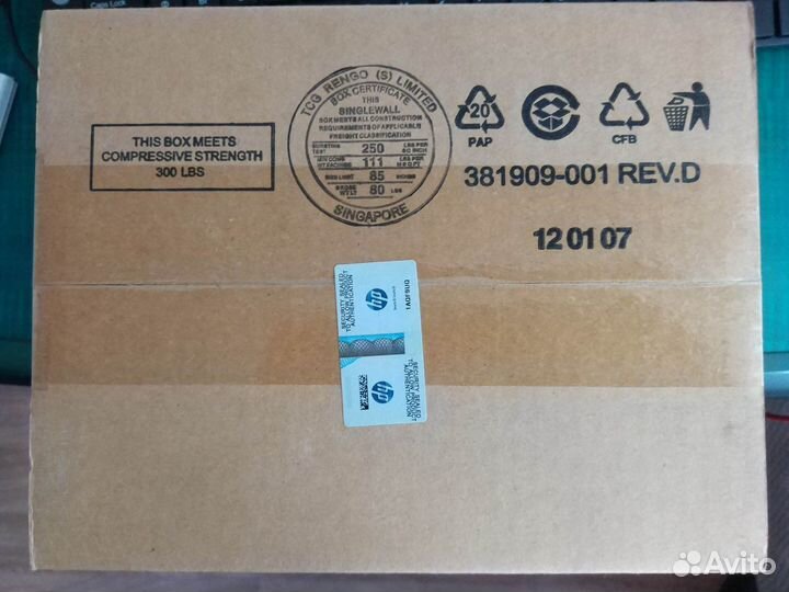 Серверный жесткий диск HP SAS 300gb 10K 2.5