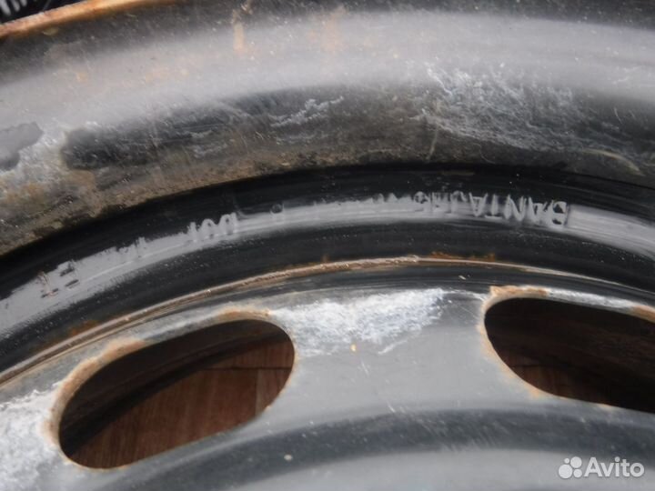 Диск штампованный R15 Honda Toyota