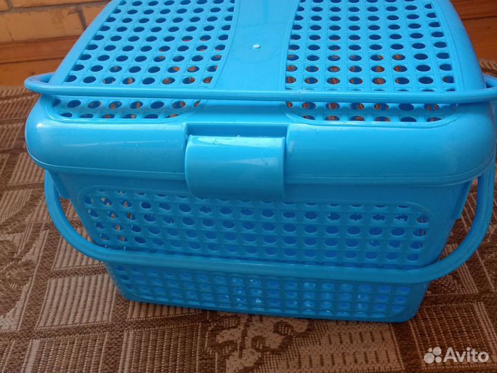 Переноска для животных и миски