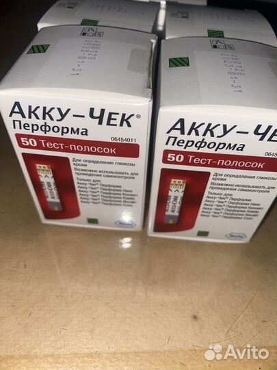 Тест полоски акку чек перформа