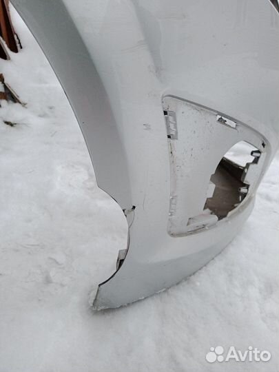 Бампер передний chevrolet aveo т300